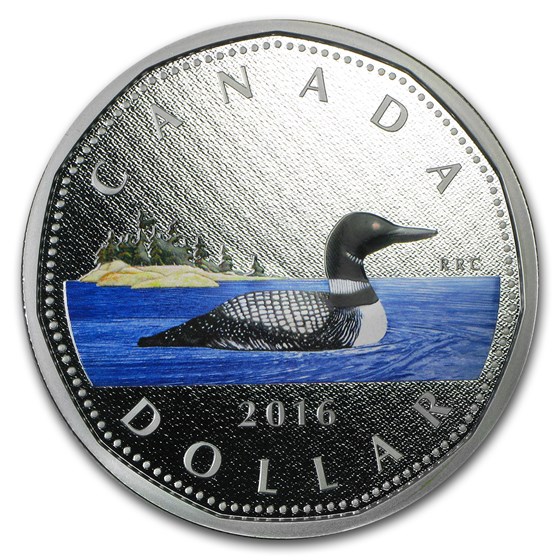 2016 Canada 5 oz Silver $1 Big Coin Series Dollar 2016 Canada 5 oz Silver $1 Big Coin Series Dollar